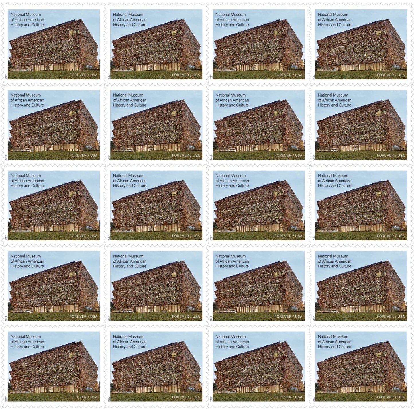 Celebrating African American History and Culture Forever Postage Stamps